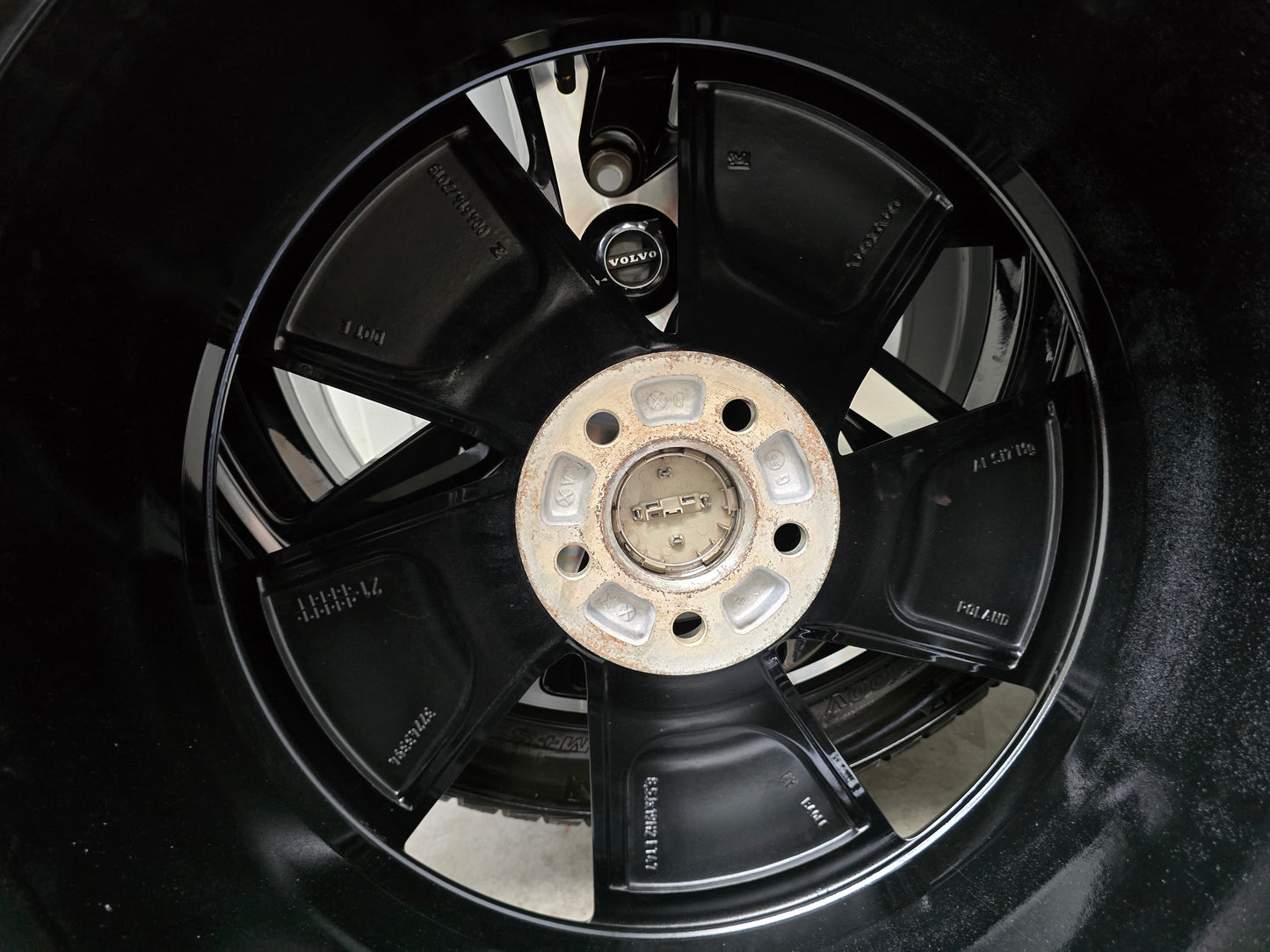 Volvo V90 S90 XC70 19 inch velgen winterbanden origineel