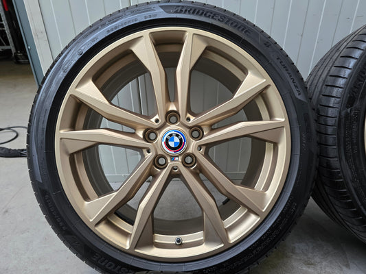 BMW X1 F48 X2 F39 19 inch 715M velgen zomerbanden Gold Bronze