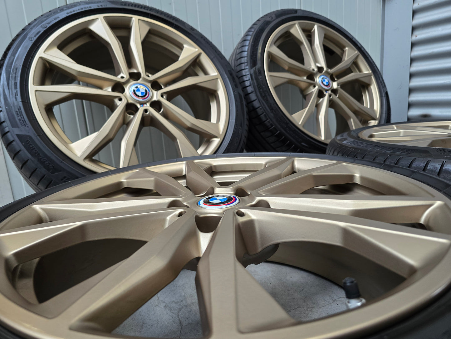 BMW X1 F48 U11 X2 F39 U10 19 inch 715M velgen zomerbanden Gold Bronze