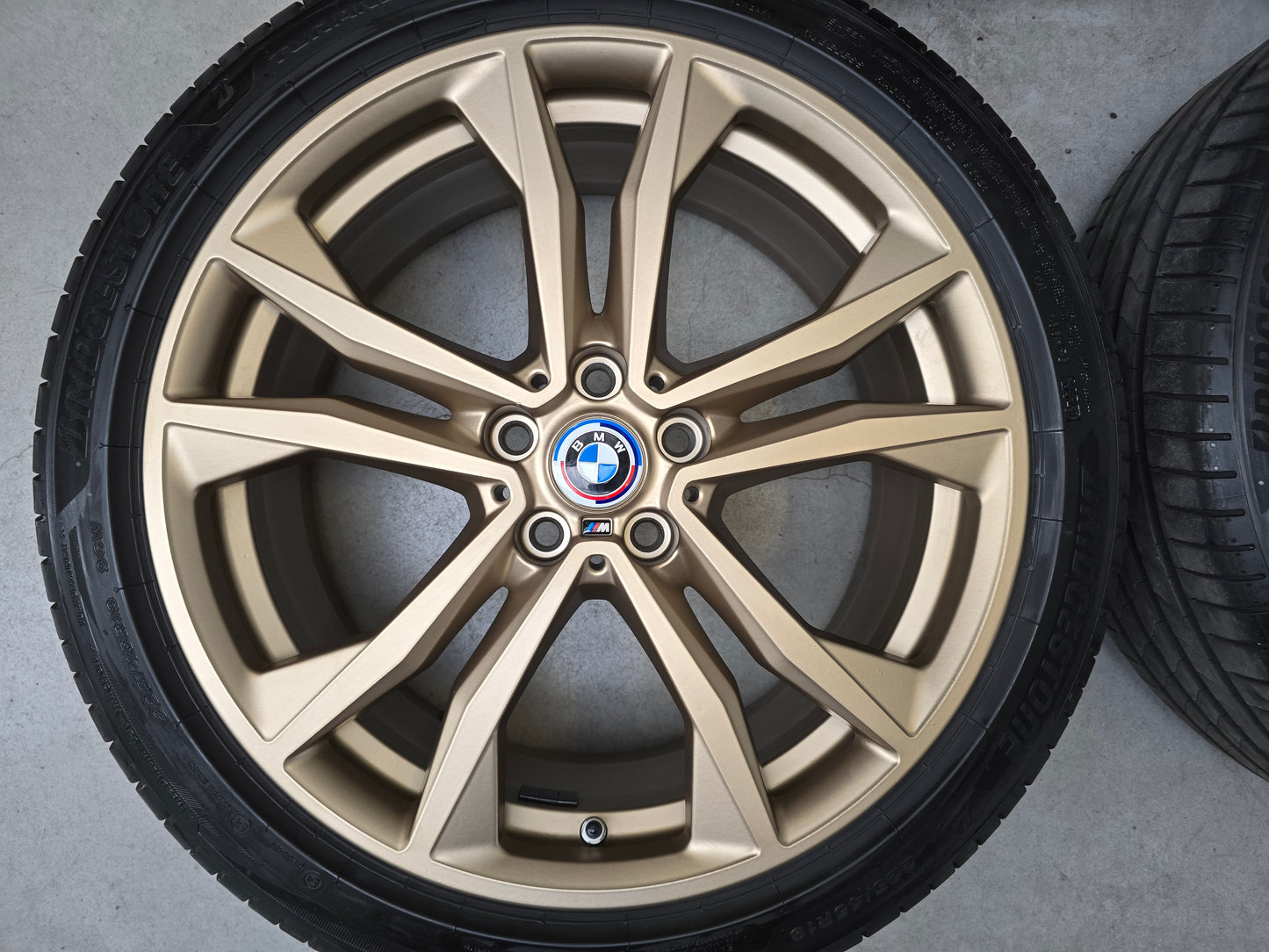 BMW X1 F48 U11 X2 F39 U10 19 inch 715M velgen zomerbanden Gold Bronze