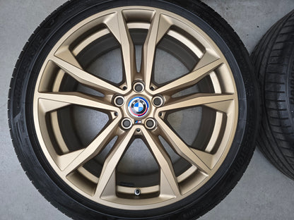 BMW X1 F48 U11 X2 F39 U10 19 inch 715M velgen zomerbanden Gold Bronze