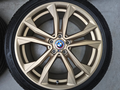 BMW X1 F48 U11 X2 F39 U10 19 inch 715M velgen zomerbanden Gold Bronze