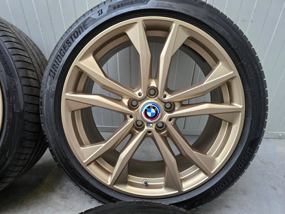 BMW X1 F48 U11 X2 F39 U10 19 inch 715M velgen zomerbanden Gold Bronze