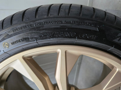 BMW X1 F48 U11 X2 F39 U10 19 inch 715M velgen zomerbanden Gold Bronze