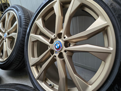 BMW X1 F48 U11 X2 F39 U10 19 inch 715M velgen zomerbanden Gold Bronze