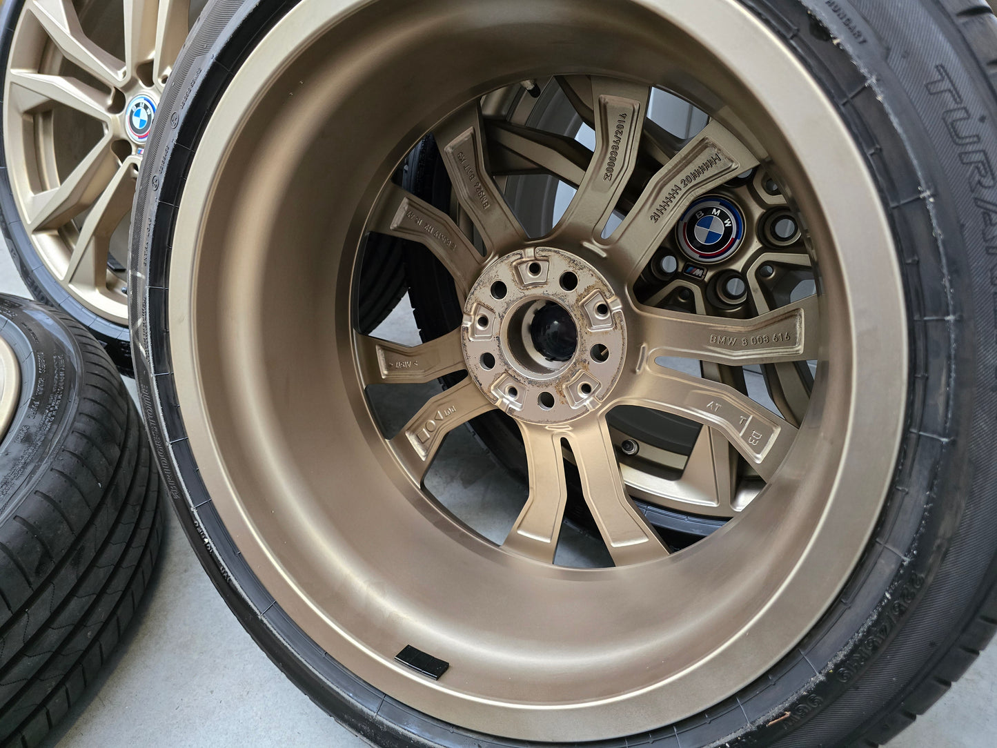 BMW X1 F48 U11 X2 F39 U10 19 inch 715M velgen zomerbanden Gold Bronze