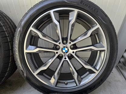 BMW X3 X4 G01 G02 20 inch 699M velgen zomerbanden Pirelli nieuw