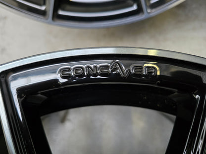 Concaver CVR4 Black/Smoked cut BMW 19 inch velgen breedset 5x120