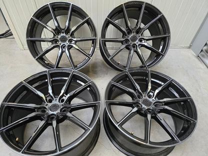 Concaver CVR4 Black/Smoked cut BMW 19 inch velgen breedset 5x120