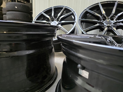 Concaver CVR4 Black/Smoked cut BMW 19 inch velgen breedset 5x120