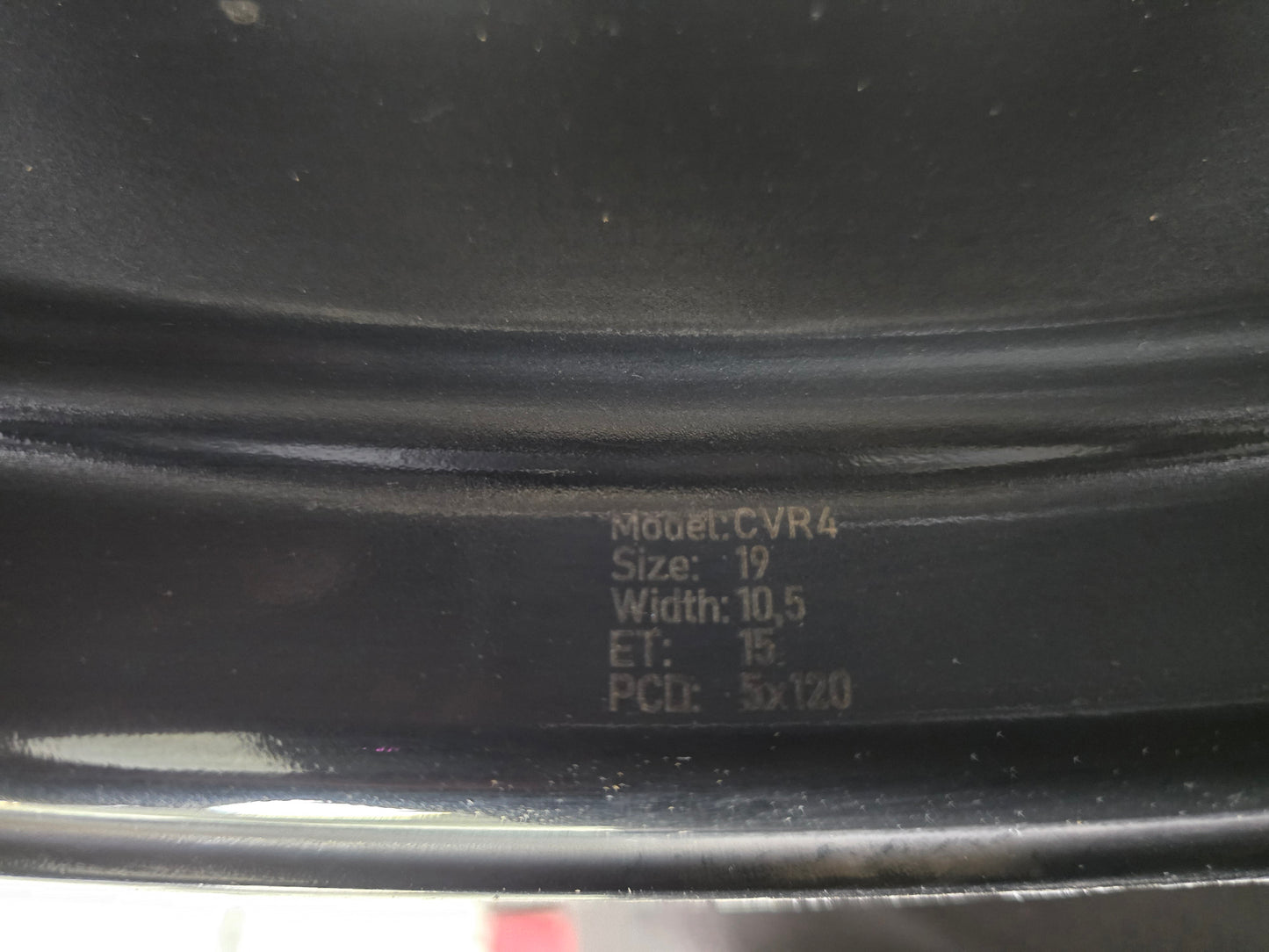 Concaver CVR4 Black/Smoked cut BMW 19 inch velgen breedset 5x120