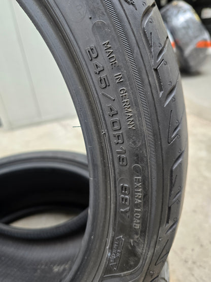 2x Goodyear zomerbanden 245/40 R19  98Y XL Runflat * MO