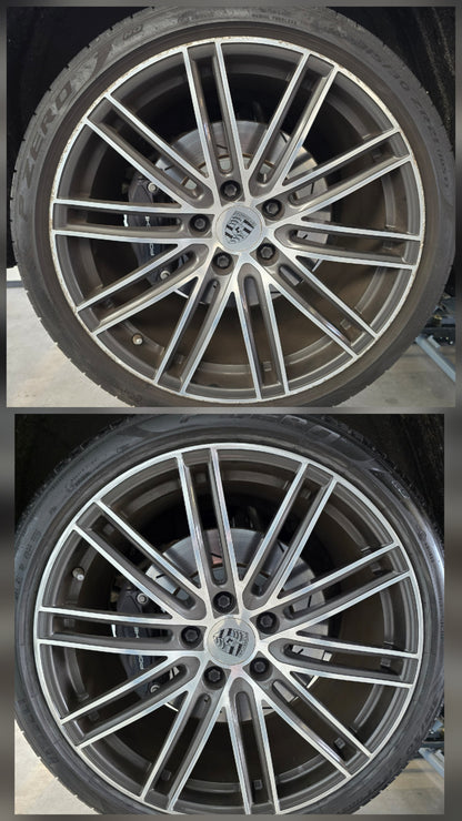 Velgenreparatie met behoud van OEM uitstraling