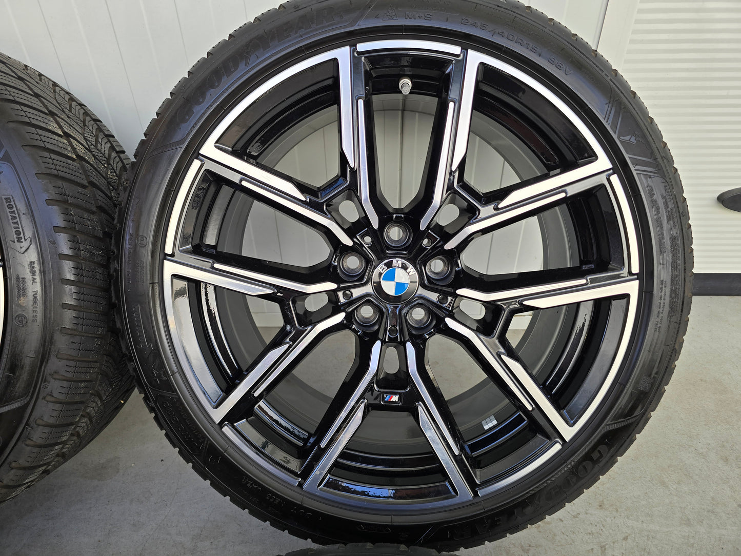 BMW i4 4 Serie G26 859M 19 inch velgen winterbanden breedset