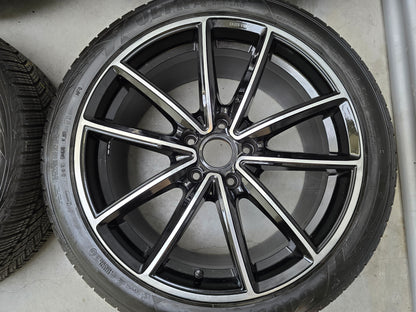 Audi e-tron GT Porsche Panamera 20 inch velgen winterbanden breedset