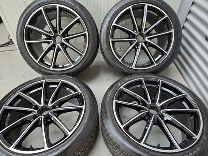 Audi e-tron GT Porsche Panamera 20 inch velgen winterbanden breedset