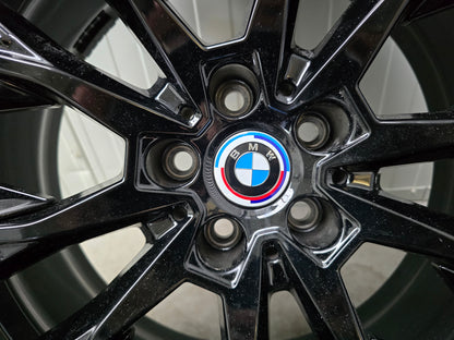 BMW i4 4 ser G26 862i 20 inch breedset velgen zomerbanden zwart