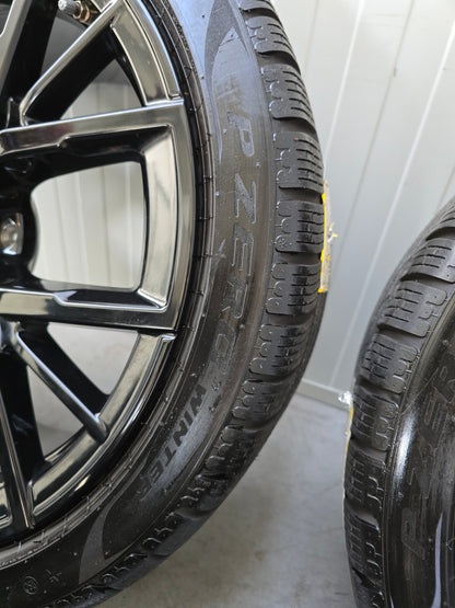 BMW 5 Serie G30 G31 i4 845M 19 inch velgen winterbanden breedset