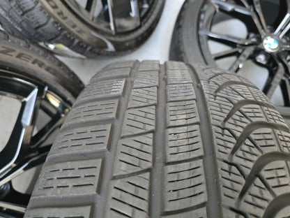 BMW 5 Serie G30 G31 i4 845M 19 inch velgen winterbanden breedset