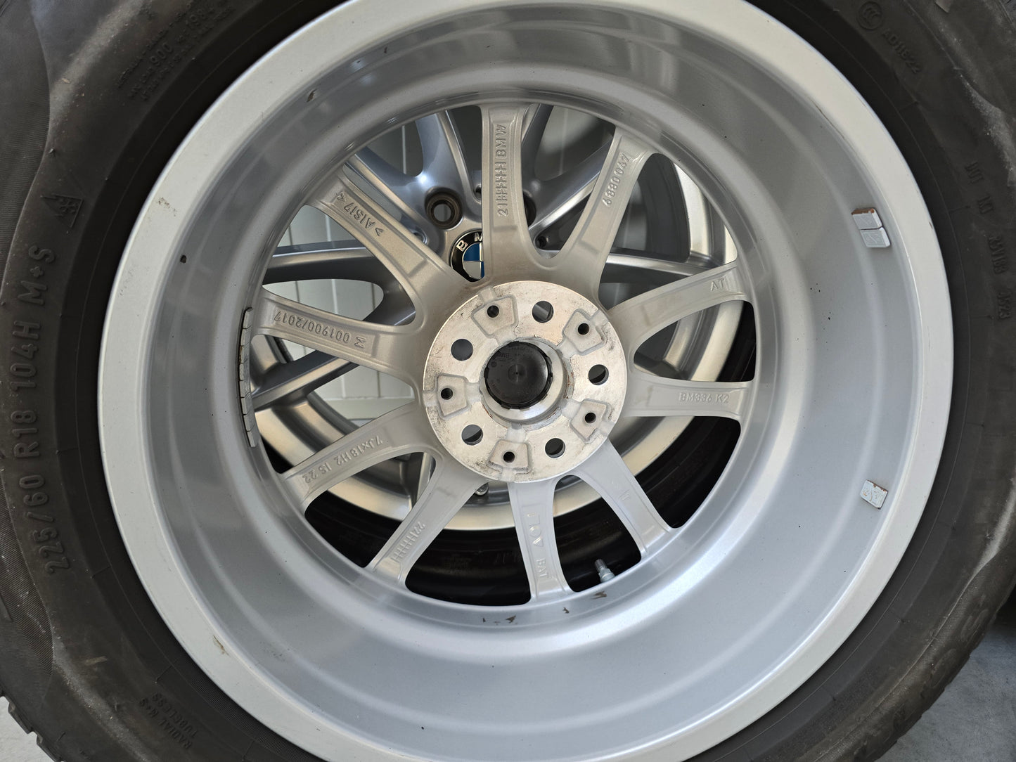 BMW X3 X4 G01 G02 618 18 inch velgen winterbanden DEMO