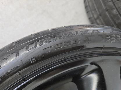 Mini Cooper Clubman 18 inch velgen zomerbanden zwart 5x112