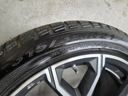 BMW X5 X6 G05 G06 741M 21 inch velgen winterbanden breedset DEMO