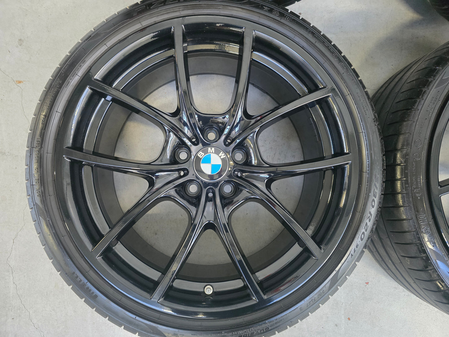 BMW 5 serie F10 F11  6 serie 20 inch zomerbanden 356 UNIEK
