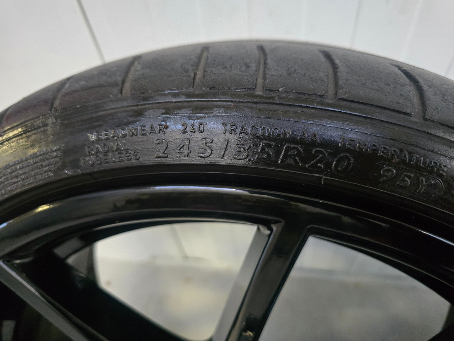 BMW 5 serie F10 F11  6 serie 20 inch zomerbanden 356 UNIEK