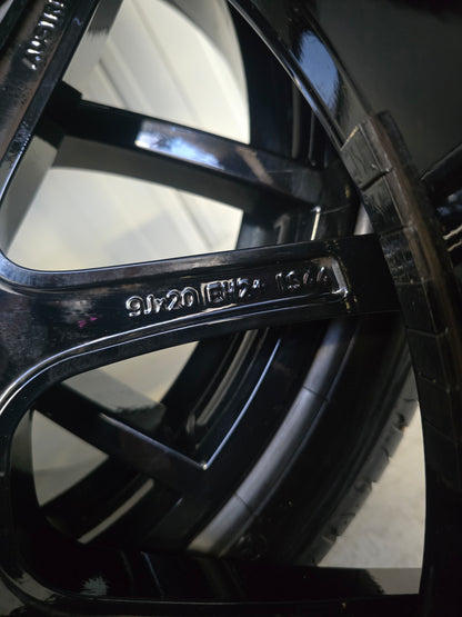 BMW 5 serie F10 F11  6 serie 20 inch zomerbanden 356 UNIEK