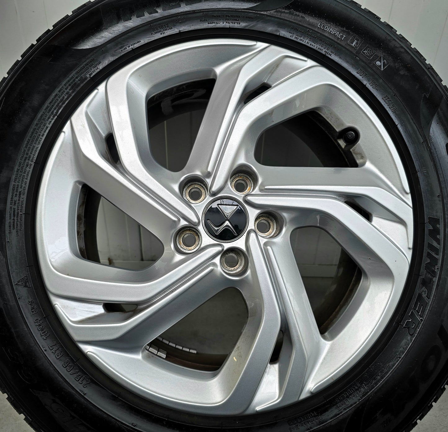 DS4 DS7 17 inch velgen winterbanden Pirelli 5x108