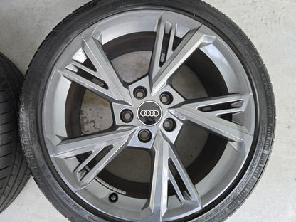 Audi A3 golf Caddy S Line 18 inch zomerbanden 5x112 Antraciet