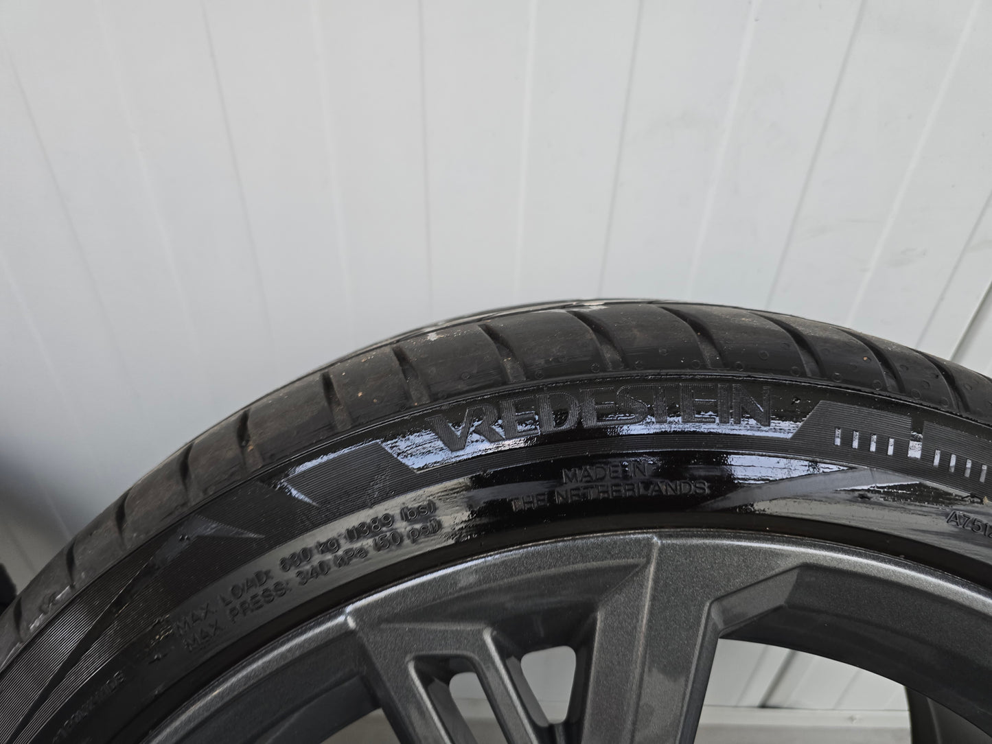 Audi A3 golf Caddy S Line 18 inch zomerbanden 5x112 Antraciet