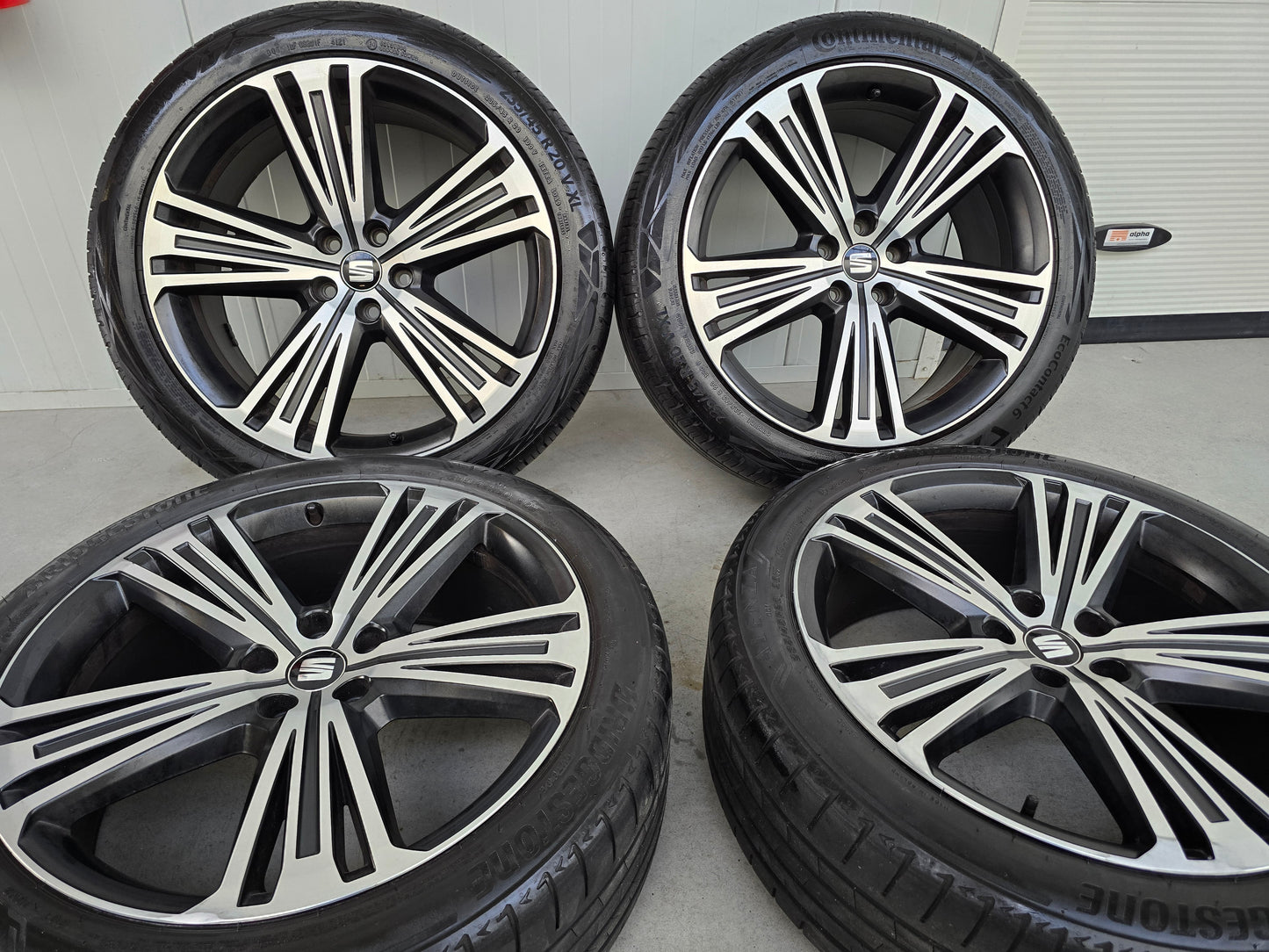 Seat Tarraco 20 inch velgen zomerbanden Kodiaq Tiguan Q3