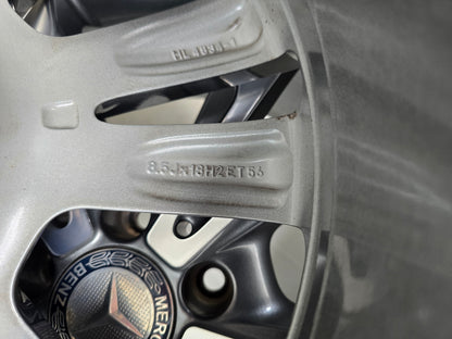 Mercedes C Klasse 18 inch velgen demo winterbanden breedset