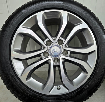 Mercedes C Klasse 18 inch velgen NIEUWE winterbanden breedset