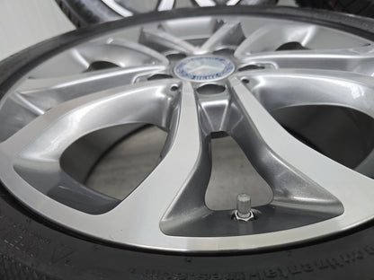 Mercedes C Klasse 18 inch velgen NIEUWE winterbanden breedset