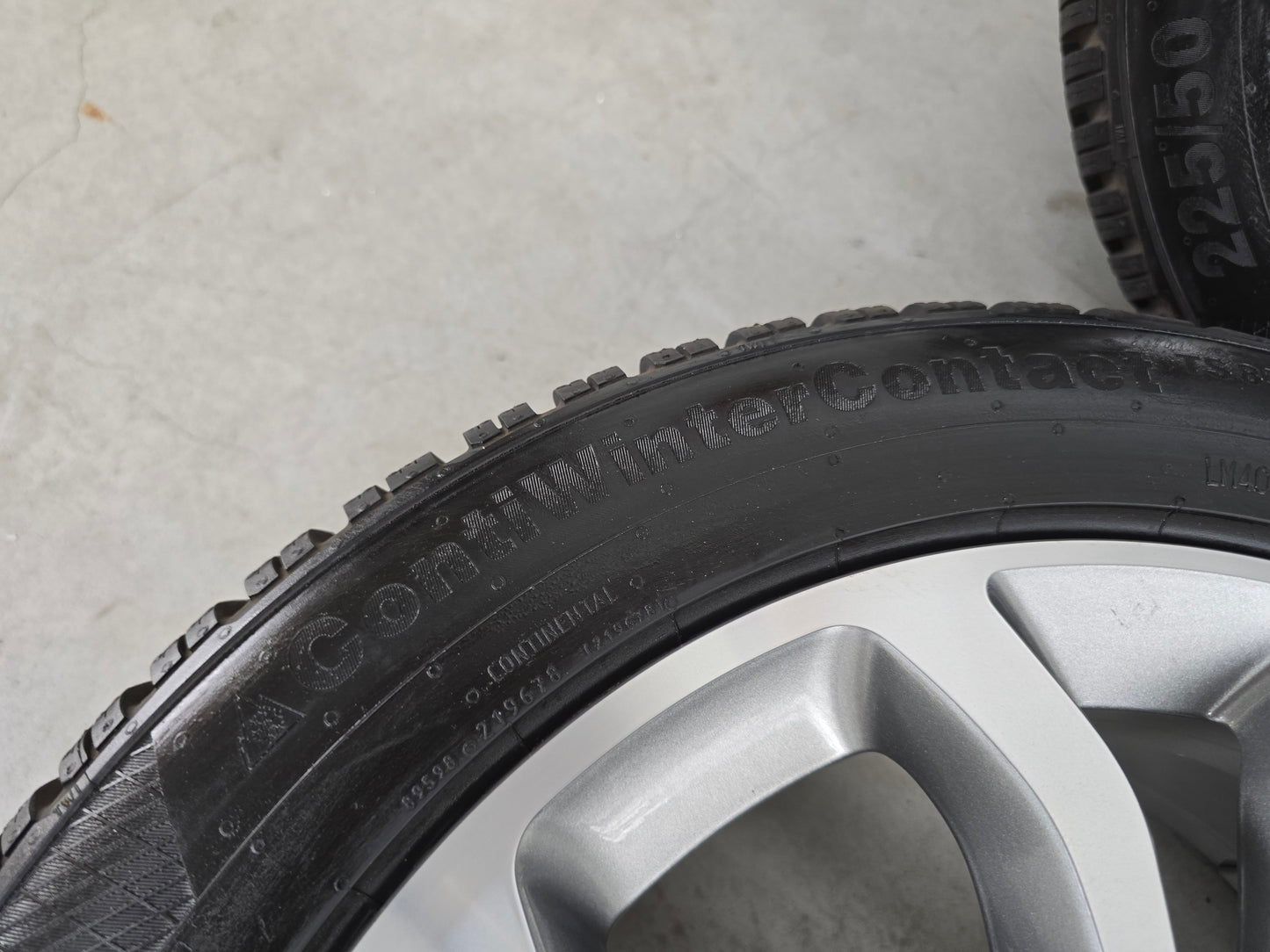 Mercedes C Klasse 18 inch velgen NIEUWE winterbanden breedset