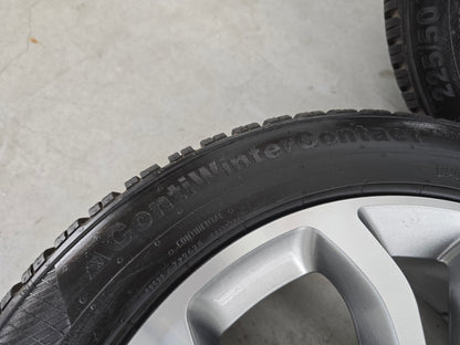 Mercedes C Klasse 18 inch velgen NIEUWE winterbanden breedset