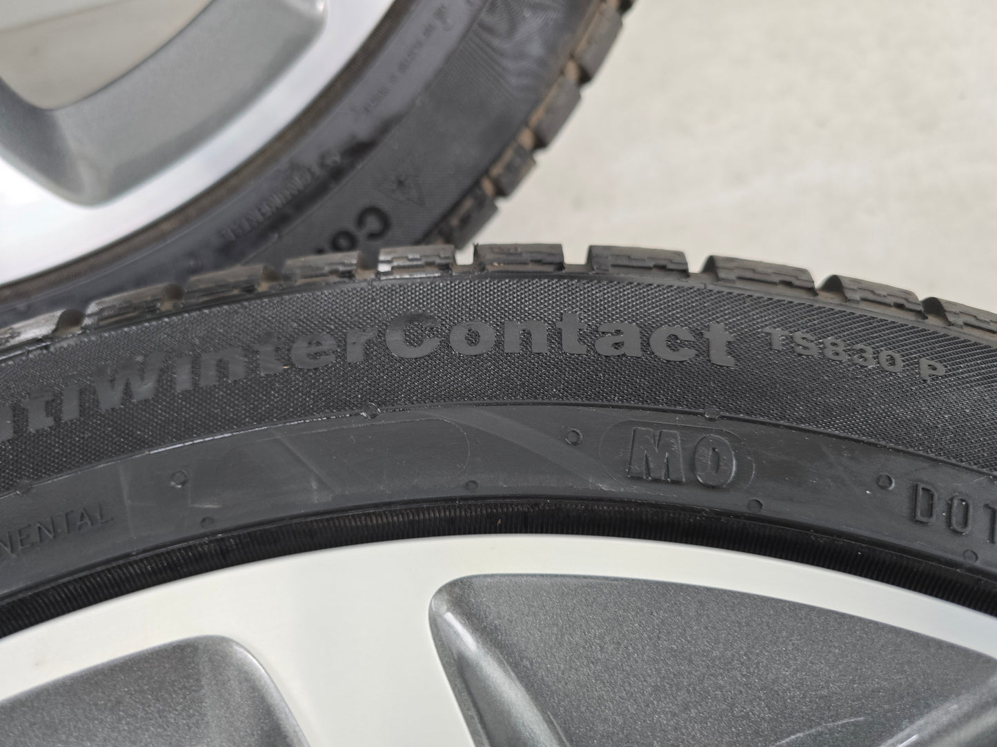 Mercedes C Klasse 18 inch velgen NIEUWE winterbanden breedset