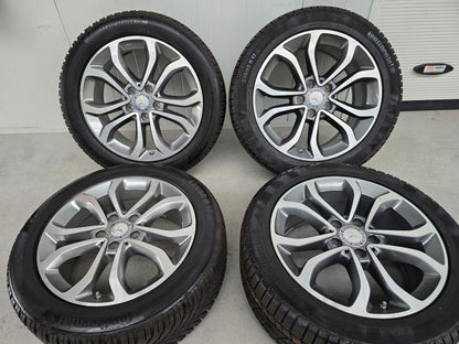 Mercedes C Klasse 18 inch velgen NIEUWE winterbanden breedset