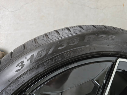 BMW XM G09 922M 22 inch velgen winterbanden breedset DEMO