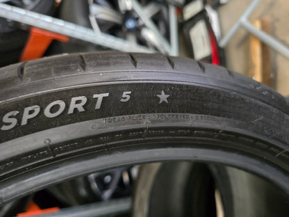 2x Michelin Pilot Sport 5 * 225/40R19 93Y XL zomerbanden 5mm