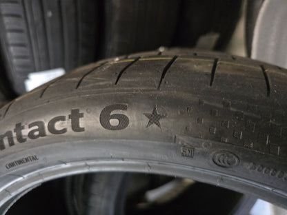 2x Continental Sportcontact 6 * 255/35 R19 96Y XL zomerbanden NIEUW