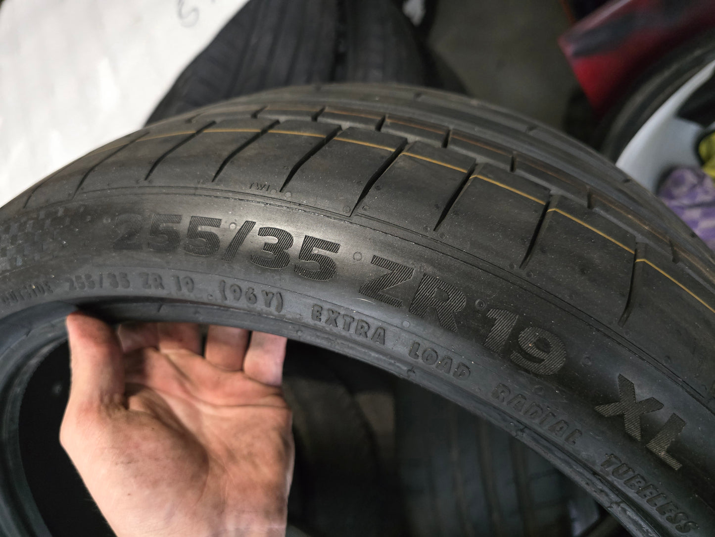 2x Continental Sportcontact 6 * 255/35 R19 96Y XL zomerbanden NIEUW