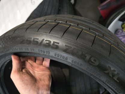 2x Continental Sportcontact 6 * 255/35 R19 96Y XL zomerbanden NIEUW