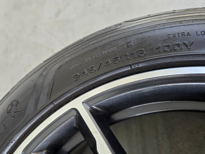 BMW 5 Serie G30 G31 i4 662M 18 inch velgen zomerbanden breedset