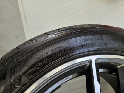 BMW 5 Serie G30 G31 i4 662M 18 inch velgen zomerbanden breedset