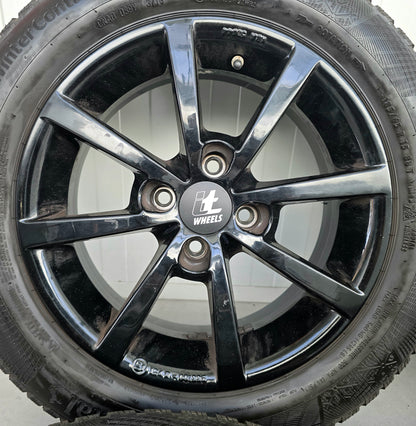 Opel Corsa C D E Adam Tigra 15 inch velgen winterbanden 4x100