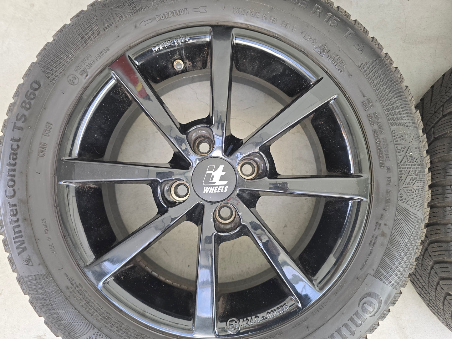 Opel Corsa C D E Adam Tigra 15 inch velgen winterbanden 4x100