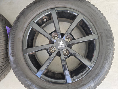 Opel Corsa C D E Adam Tigra 15 inch velgen winterbanden 4x100